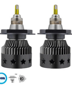 GloboStar® GloboStar® 82062 H4 360° Line Extreme KIT Βασικού Φωτισμού Αυτοκινήτου & Φορτηγού 3rd Generation Can-Bus Extreme Truck Series LED CREE CXB COB 170W 23800lm DC 9-32V Αδιάβροχο IP66 Ψυχρό Λευκό 6000K