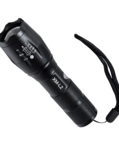 GloboStar® GLOBOSTAR® HANDLAMP 79041 Φακός Χειρός LED 10W 1000lm 5~60° DC 5V με Επαναφορτιζόμενη Μπαταρία Li-ion 3.7V 1x18650 3000mAh IP20 Ψυχρό Λευκό 6000K - CREE XML2-T6 Chip - Μ13.5 x Π4 x Υ4cm - 1 Χρόνο Εγγύηση