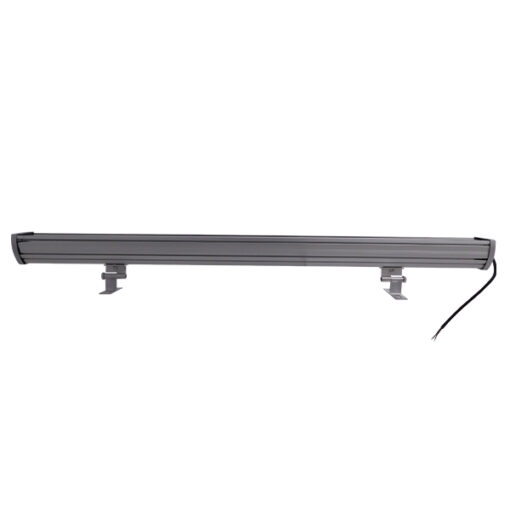 GloboStar® GLOBOSTAR® WASHER-MOZA 05113 Μπάρα Φωτισμού Wall Washer LED 48W 5760lm 10-30° DC 24V Αδιάβροχο IP66 Ροζ Dimmable - Γκρι Ανθρακί - Μ100 x Π6.5 x Υ6.6cm - 3 Χρόνια Εγγύηση