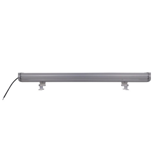 GloboStar® GLOBOSTAR® WASHER-MOZA 05115 Μπάρα Φωτισμού Wall Washer LED 72W 8640lm 10-30° DC 24V Αδιάβροχο IP66 Πορτοκαλί 2200K Dimmable - Γκρι Ανθρακί - Μ100 x Π7.4 x Υ7cm - 3 Χρόνια Εγγύηση