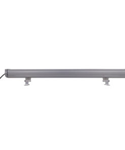GloboStar® GLOBOSTAR® WASHER-MOZA 05120 Μπάρα Φωτισμού Wall Washer LED 72W 8640lm 10-30° DC 24V Αδιάβροχο IP66 Ροζ Dimmable - Γκρι Ανθρακί - Μ100 x Π7.4 x Υ7cm - 3 Χρόνια Εγγύηση