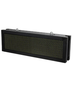 GloboStar® GLOBOSTAR® DISPLAY 90316 Κυλιόμενη Ψηφιακή Επιγραφή 64x16cm P10 Διπλής Όψης LED AC 220-240V Αδιάβροχο IP65 Ψυχρό Λευκό 6000K - WiFi Control μέσω FK APP - Αισθητήρας Θερμοκρασίας & Υγρασίας - Μ70.5 x Π11 x Υ22.5cm - 2 Χρόνια Εγγύηση