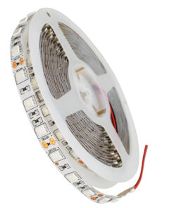 GloboStar® GLOBOSTAR® LUMAR 70028 Ταινία LED 14.4W/m 864lm/m 120° DC 12V IP20 60 x SMD5050 Chip/m Μωβ Ultraviolet Dimmable - Μ500 x Π1 x Υ0.2cm - Ρολό 5 Μέτρων - 5 Χρόνια Εγγύηση