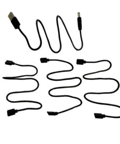 Πλήρες Κιτ Κρυφού Φωτισμού RGB με USB για Τηλεοράσεις και Τηλεχειριστήριο GloboStar 06006 11 06006 3