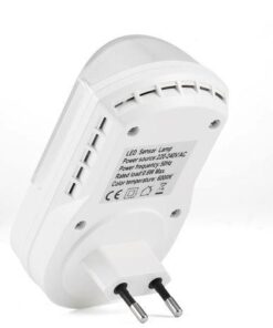 GloboStar® Φωτιστικό Νυκτός Πρίζας LED με Ανιχνευτή Κίνησης GloboStar 77861