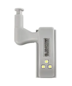 Alternative view of Φωτιστικό Ντουλάπας LED για Μεντεσέ με Διακόπτη On/Off Κουμπωτό με Μπαταρία(συμπεριλαμβάνεται) Ψυχρό Λευκό 6000k GloboStar 07032