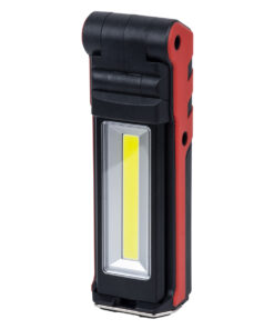 GloboStar® GloboStar® 79010 Φορητός Επαναφορτιζόμενος Φακός LED COB 11W 1320lm με Μαγνήτη & 1 Μπαταρία 18650 2000 mAh Li-ion Ψυχρό Λευκό 6000K L15 x W4.8 x H3.9cm