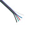 GloboStar® GloboStar® 70737 Εύκαμπτο Πλακέ Καλώδιο 1m RGBW 5 x 0.75mm²