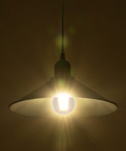 Alternative view of GLOBOSTAR® FERRO 203-0084 Μοντέρνο Κρεμαστό Φωτιστικό Οροφής με Ντουί 1 x E27 AC 220-240V IP20 - Μαύρο - Μ30 x Π30 x Υ15cm