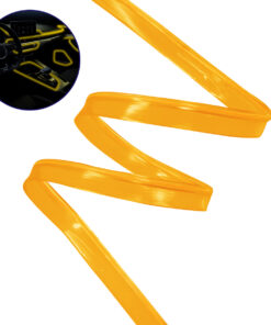 GloboStar® Εύκαμπτο φωτιζόμενο καλώδιο Neon Κίτρινο GloboStar 08008