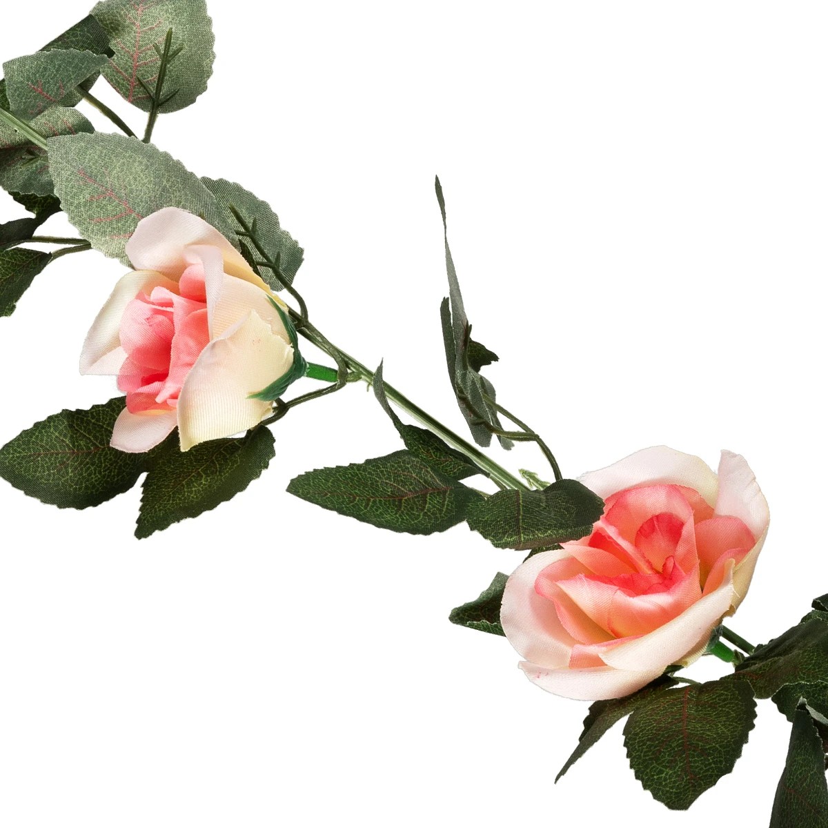 GloboStar® 09004 Τεχνητό Κρεμαστό Φυτό Διακοσμητική Γιρλάντα Μήκους 2 μέτρων με 16 X Μεγάλα Τριαντάφυλλα Ροζ 5 GloboStar® 09004 Τεχνητό Κρεμαστό Φυτό Διακοσμητική Γιρλάντα Μήκους 2 μέτρων με 16 X Μεγάλα Τριαντάφυλλα Ροζ - Image 3