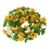 GloboStar® GloboStar® 09028 Τεχνητό Κρεμαστό Φυτό Διακοσμητική Γιρλάντα Μήκους 2.2 μέτρων με 30 X Μεσαία Ηλιοτρόπια Κίτρινα