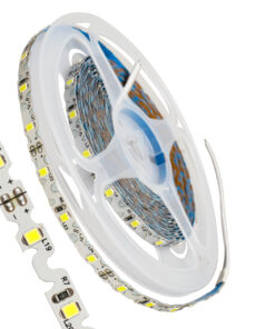 GloboStar® GLOBOSTAR® ZIGZAG 70040 Ταινία LED 6W/m 660lm/m 120° DC 12V IP20 60 x SMD2835 Chip/m Ψυχρό Λευκό 6000K Dimmable - Μ500 x Π0.6 x Υ0.1cm - Ρολό 5 Μέτρων - 5 Χρόνια Εγγύηση