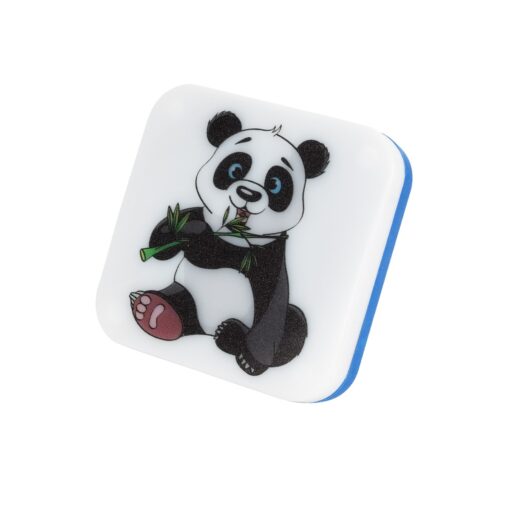 GloboStar® GloboStar® KIDDO 202-0007 Παιδικό Φωτιστικό Νυκτός LED 1W 95lm 120° AC220-240V IP20 Ψυχρό Λευκό 6000K - Μ5.5 x Π5.5 x Υ8cm - 2 Χρόνια Εγγύηση