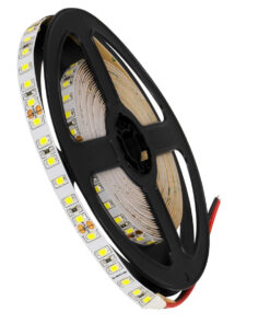 GloboStar® GLOBOSTAR® LUXA 70230 Ταινία LED 8W/m 1040lm/m 120° DC 24V IP20 120 x SMD2835 Chip/m Ψυχρό Λευκό 6000K Dimmable - Μ500 x Π0.8 x Υ0.2cm - Ρολό 5 Μέτρων - 5 Χρόνια Εγγύηση