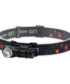 GloboStar® GloboStar® 79040 Φορητός Φακός Κεφαλής Επαναφορτιζόμενος LED Luminus SST20 10W 1000lm 30° Μοιρών με 1 x 16340 Μπαταρία 800mAh USB 2.0 3 Modes Αδιάβροχο IP54 Ψυχρό Λευκό 6000K