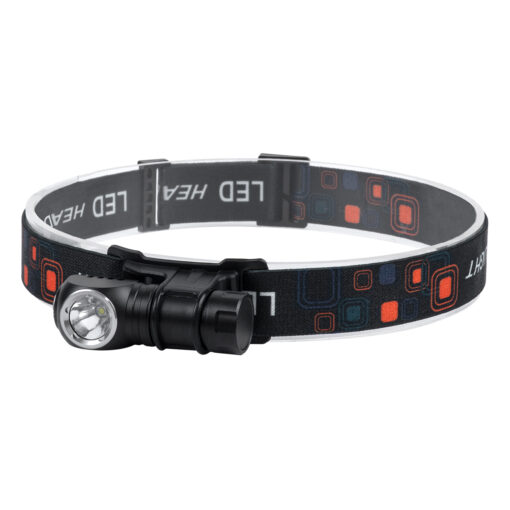 GloboStar® GloboStar® 79040 Φορητός Φακός Κεφαλής Επαναφορτιζόμενος LED Luminus SST20 10W 1000lm 30° Μοιρών με 1 x 16340 Μπαταρία 800mAh USB 2.0 3 Modes Αδιάβροχο IP54 Ψυχρό Λευκό 6000K