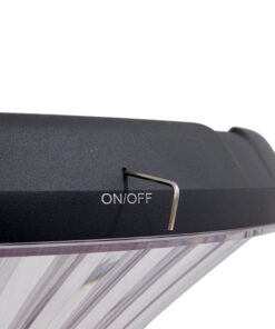 GLOBOSTAR® SQUARE 12153 Φωτιστικό Στύλου/Κολώνας Πλατείας/Πάρκου LED 40W 4000lm 120° Ενσωματωμένο Φωτοβολταϊκό Panel 5V 25W & Επαναφορτιζόμενη Μπαταρία Li-ion 3.2V 30000mAh με Αισθητήρα Κίνησης-Ημέρας-Νύχτας Αδιάβροχο IP65 Θερμό Λευκό 3000K - Γκρι Ανθρακί - Μ54 x Π54 x Υ45cm - 2 Χρόνια Εγγύηση 11 0e80a2 12154 6