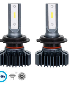 GloboStar® GloboStar® 85631 H7 S1 Line KIT Βασικού Φωτισμού Αυτοκινήτου & Φορτηγού 3nd Generation Can-Bus Series LED CREE CXB 100W 14000lm DC 9-32V Αδιάβροχο IP66 Ψυχρό Λευκό 6000K