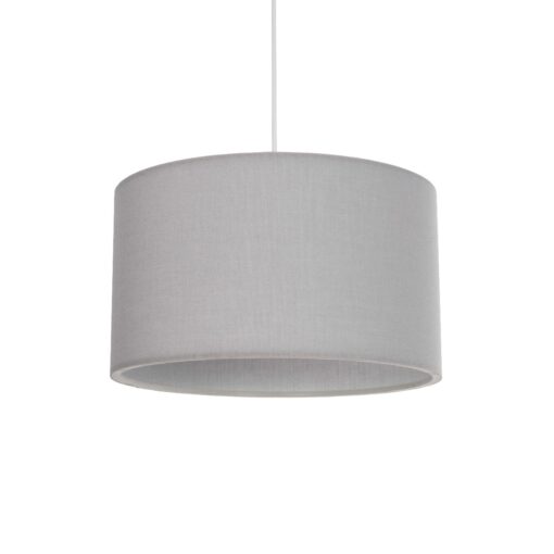 GloboStar® GLOBOSTAR® LOFTY 204-0093 Μοντέρνο Κρεμαστό Φωτιστικό Οροφής με Ντουί 1 x E27 AC 220-240V IP20 - Γκρι - Μ38 x Π38 x Υ26cm