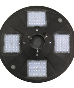 Alternative view of GLOBOSTAR® PARK 12112 Φωτιστικό Κεφαλής Post Top Πλατείας/Πάρκου/Κήπου με Ασύρματο IR Χειριστήριο LED 25W 2000lm 120° με Ενσωματωμένο Φωτοβολταϊκό Panel 6V 20W & Επαναφορτιζόμενη Μπαταρία Li-ion 3.2V 24000mAh με Αισθητήρα Κίνησης-Ημέρας-Νύχτας Αδιάβροχο IP65 Ψυχρό Λευκό 6000K - Γκρι Ανθρακί - Μ50 x Π50 x Υ19cm - 2 Χρόνια Εγγύηση