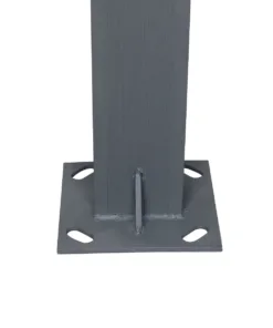 GLOBOSTAR® ZAPOPAN 90838 Φωτιστικό Urban Light Πλατείας/Πάρκου LED 30W 4080lm 120° AC 220-240V Αδιάβροχο IP65 IK09 Φυσικό Λευκό 5000K - LUMILEDs SMD Chip & MEANWELL Driver - Γκρι Ανθρακί - Μ75 x Π14 x Υ360cm - 5 Χρόνια Εγγύηση 15 12113 8