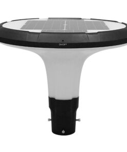 Alternative view of Αυτόνομο Αδιάβροχο IP65 Ηλιακό Φωτοβολταϊκό Φωτιστικό Στύλου / Κολώνας Πλατείας LED 25W με Ανιχνευτή Κίνησης και Αισθητήρα Νυχτός Ψυχρό Λευκό 6000k GloboStar 12116