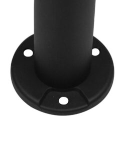 GLOBOSTAR® VEGGIE 12120 Φωτιστικό Κολωνάκι Κήπου LED 10W 500lm 120° με Ενσωματωμένο Φωτοβολταϊκό Panel 6V 2W & Επαναφορτιζόμενη Μπαταρία Li-ion 3.2V 6000mAh με Αισθητήρα Ημέρας-Νύχτας Αδιάβροχο IP65 Ψυχρό Λευκό 6000K - Γκρι Ανθρακί - Μ26 x Π26 x Υ60cm - 2 Χρόνια Εγγύηση 13 12120 7