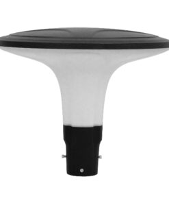 GloboStar® GLOBOSTAR® SQUARE 12144 Φωτιστικό Κολωνάκι Κήπου LED 100W 12000lm ?° AC 220-240V Αδιάβροχο IP65 Θερμό Λευκό 2700K - Γκρι Ανθρακί - Μ54 x Π54 x Υ45cm - 3 Χρόνια Εγγύηση