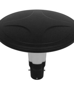 GLOBOSTAR® SQUARE 12144 Φωτιστικό Κολωνάκι Κήπου LED 100W 12000lm ?° AC 220-240V Αδιάβροχο IP65 Θερμό Λευκό 2700K - Γκρι Ανθρακί - Μ54 x Π54 x Υ45cm - 3 Χρόνια Εγγύηση 7 12144 4