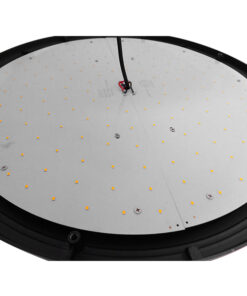 GLOBOSTAR® SQUARE 12144 Φωτιστικό Κολωνάκι Κήπου LED 100W 12000lm ?° AC 220-240V Αδιάβροχο IP65 Θερμό Λευκό 2700K - Γκρι Ανθρακί - Μ54 x Π54 x Υ45cm - 3 Χρόνια Εγγύηση 8 12144 5