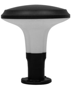 Alternative view of GLOBOSTAR® WHISPER 12150 Φωτιστικό Κολωνάκι Κήπου με Ντουί 1 x E27 120° AC 220-240V Αδιάβροχο IP65 - Γκρι Ανθρακί - Μ27 x Π27 x Υ30cm