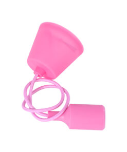 GLOBOSTAR® CABLITO 61553 Μοντέρνο Κρεμαστό Φωτιστικό Οροφής με Ντουί 1 x E27 AC 220-240V IP20 - Ροζ - Μ4 x Π4 x Υ110cm 9 1457f6 91004 4