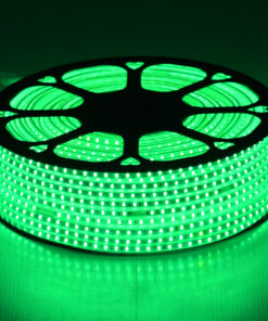 GloboStar® GloboStar® 70505 Slim Ταινία Μονής Σειράς Epistar LED SMD 2835 1m 12W/m 96LED/m 1572lm/m 120° DC 230V Αδιάβροχη IP68 Πράσινο Dimmable