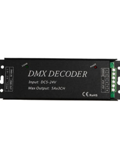 Ασύρματος LED RGB Controller DMX512 με Χειριστήριο Αφής 2.4G RF 5V (75w) - 12V (180w) - 24V (360w) DC GloboStar 15144 8 15144 4