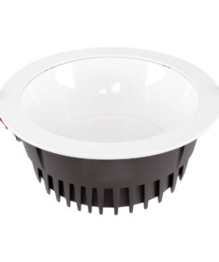 GloboStar® 60195 Χωνευτό LED Panel Downlight Φ22cm 42W 5040lm 60° AC 220-240V IP20 Φ22 x Υ9.5cm Φυσικό Λευκό 4500K - OSRAM LED CHIP TECHNOLOGY - 5 Years Warranty 10 156048 60196 33