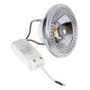 GloboStar® GLOBOSTAR® DARKO 60381 Σποτ AR111 LED 14W 1694lm 40° AC 220-240V IP20 Ψυχρό Λευκό 6000K Dimmable - Indirect Anti-Glare Reflector - Bridgelux High Lumen COB Gen2 & TÜV SÜD Driver - Μ11.1 x Π11.1 x Υ6.6cm - 3 Χρόνια Εγγύηση