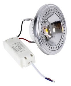 GloboStar® GLOBOSTAR® DARKO 60381 Σποτ AR111 LED 14W 1694lm 40° AC 220-240V IP20 Ψυχρό Λευκό 6000K Dimmable - Indirect Anti-Glare Reflector - Bridgelux High Lumen COB Gen2 & TÜV SÜD Driver - Μ11.1 x Π11.1 x Υ6.6cm - 3 Χρόνια Εγγύηση