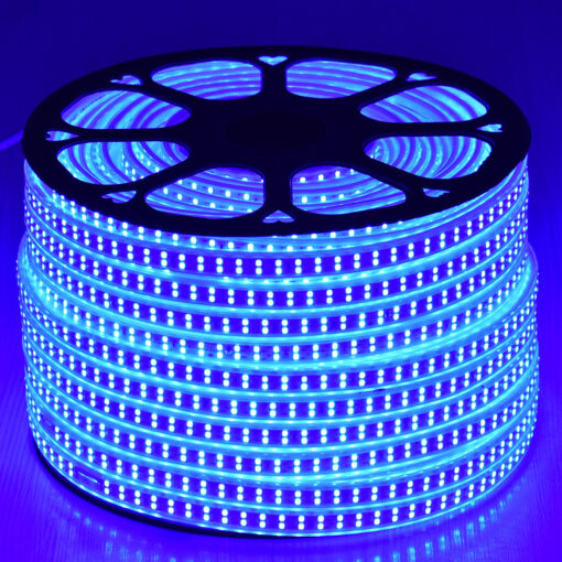 GloboStar® GLOBOSTAR® EPIWIDE 70516 Ταινία LED 24W/m 1920lm/m 120° DC 220-240V Αδιάβροχη IP65 180 x SMD2835 Chip/m Μπλε Dimmable - M100 x Π1.7 x Υ0.7cm - 3 Χρόνια Εγγύηση