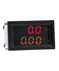 GloboStar® GLOBOSTAR® VOLTAMPERE 79988 Ψηφιακό Όργανο Μέτρησης Τάσης Βολτόμετρο από DC 0 έως 100V & Αμπερόμετρο από 0 έως 9.99A με Οθόνη LED IP20 Κόκκινο & Πορτοκαλί - Μ5 x Π1.5 x Υ3cm - 2 Χρόνια Εγγύηση
