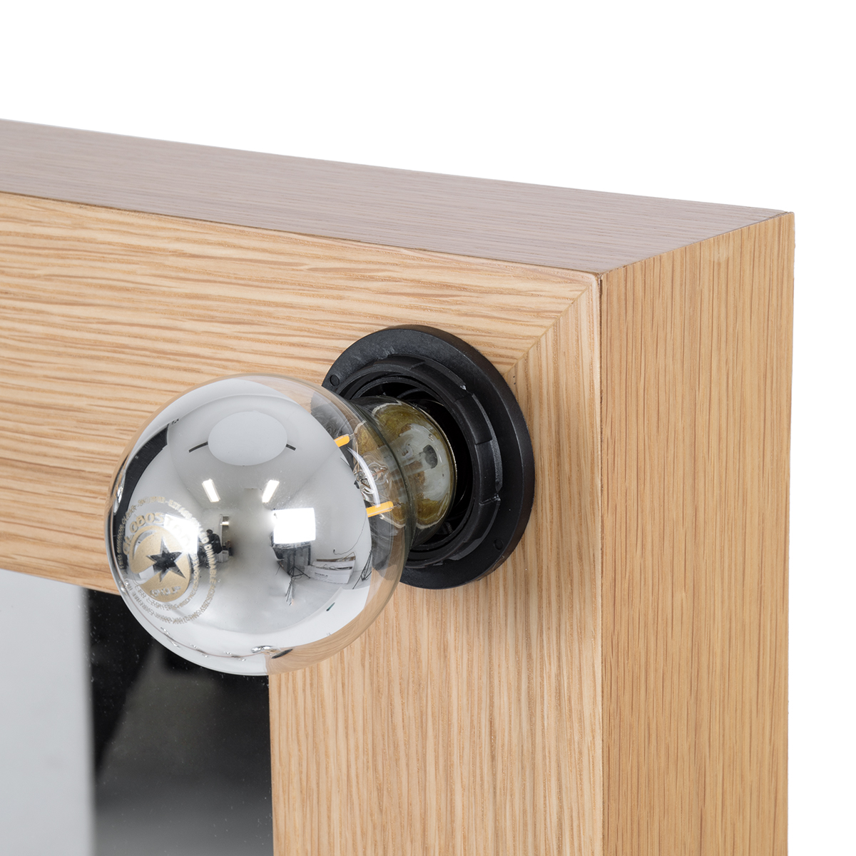 GloboStar® MAKEUP MIRROR-160x80-1 Μοντέρνος Καθρέπτης Μακιγιάζ με Πλαίσιο Φυσικού Ξύλου με Διακόπτη On/Off 20 x E27 AC220-240V - Μ80 x Π7 x Υ160cm - Μπεζ Δρυς 11 GloboStar® MAKEUP MIRROR-160x80-1 Μοντέρνος Καθρέπτης Μακιγιάζ με Πλαίσιο Φυσικού Ξύλου με Διακόπτη On/Off 20 x E27 AC220-240V - Μ80 x Π7 x Υ160cm - Μπεζ Δρυς - Image 10