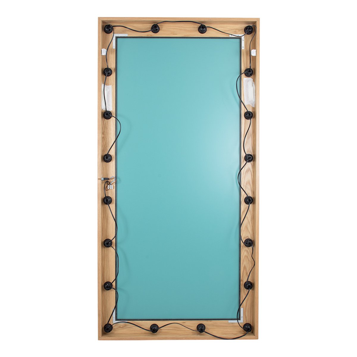 GloboStar® MAKEUP MIRROR-160x80-1 Μοντέρνος Καθρέπτης Μακιγιάζ με Πλαίσιο Φυσικού Ξύλου με Διακόπτη On/Off 20 x E27 AC220-240V - Μ80 x Π7 x Υ160cm - Μπεζ Δρυς 7 GloboStar® MAKEUP MIRROR-160x80-1 Μοντέρνος Καθρέπτης Μακιγιάζ με Πλαίσιο Φυσικού Ξύλου με Διακόπτη On/Off 20 x E27 AC220-240V - Μ80 x Π7 x Υ160cm - Μπεζ Δρυς - Image 6