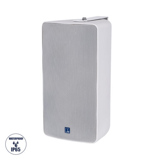 GloboStar® GloboStar® FDB ES108WT 98005 Facilities Speaker - Παθητικό Ηχείο Εγκαταστάσεων Επιτοίχιο με Μετασχηματιστή 100V & 16Ω - 150W RMS (600W Peak) - 1 x 8" Inches LF & 1 x 1" Inches HF - Αδιάβροχο IP65 - Λευκό - Μ24 x Π28.5 x Υ45cm