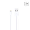 GloboStar® GloboStar® 86091 Καλώδιο Φόρτισης Fast Charging Data iPhone 2M από Regular USB 2.0 σε 8 Pin Lightning Λευκό