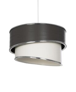 Λευκό & Ασημί - Μ30 x Π30 x Υ24cm