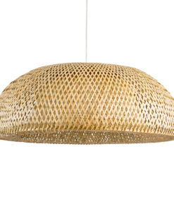 GloboStar® GLOBOSTAR® SAN TROPEZ 00674 Boho Κρεμαστό Φωτιστικό Οροφής με Ντουί 1 x E27 AC 220-240V IP20 - Μπεζ - Μ80 x Π80 x Y28cm