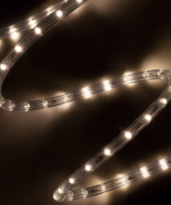 GloboStar® GloboStar® 70601 Φωτοσωλήνας LED DIODE 1m 3.9W/m 36LED/m 176lm/m 360° DC 230V Αδιάβροχος IP68 Φυσικό Λευκό 4500K Dimmable