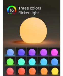 GloboStar® 85825 Ακρυλικό Φωτιστικό Μπάλα Εξωτερικού Χώρου - Πισίνας LED Globe 10W Φ40 Επαναφορτιζόμενο Μπαταρίας με Καλώδιο USB - Φορτιστή και Ασύρματο Χειριστήριο IR Αδιάβροχο IP65 Πολύχρωμο RGBW 26 1acf03 85824 13