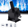GloboStar® GloboStar® 51174 HYDRA Επαγγελματική Επιδαπέδια Μηχανή Cannon CO2 JET Smoke Effect Machine - Κανόνι JET Εφέ Καπνού-Ομίχλης CO2 150W AC 220V-240V DMX512 Display on Body - Μαύρο - L24 x W16.5 x H40cm