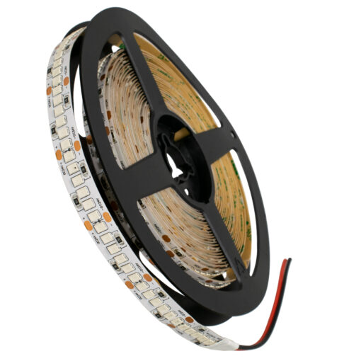 GloboStar® GLOBOSTAR® LUXA 70244 Ταινία LED 16W/m 1280lm/m 120° DC 24V IP20 240 x SMD2835 Chip/m Κόκκινο Dimmable - Μ500 x Π0.8 x Υ0.2cm - Ρολό 5 Μέτρων - 5 Χρόνια Εγγύηση